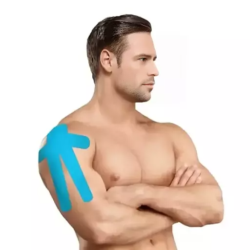 Pre Cut Kinesiology Patch för axel
