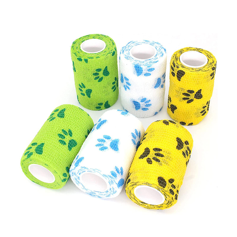 Billigt Non Woven Cohesive Bandage för hundar