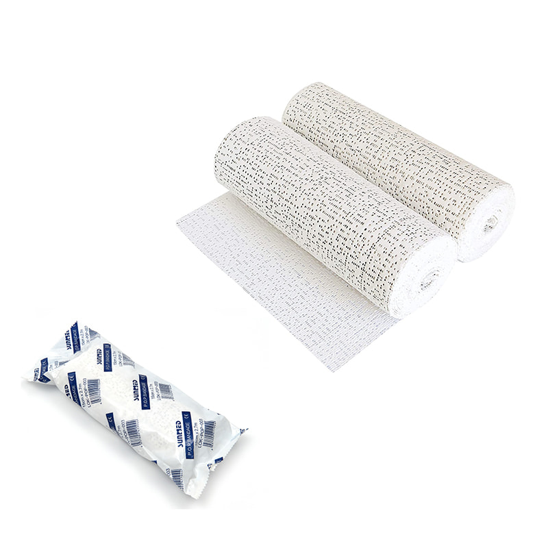 Elastiska Crepe Pop medicinska torkade gipsbandage