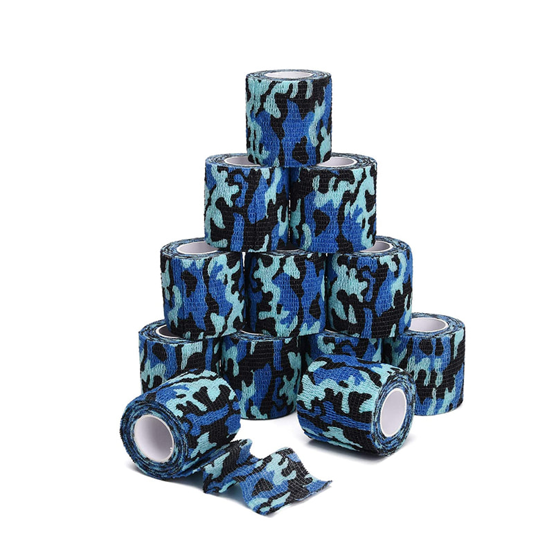 Självhäftande Flexibelt, Andningsbart Första Hjälpen Sammanhängande bandage för husdjur