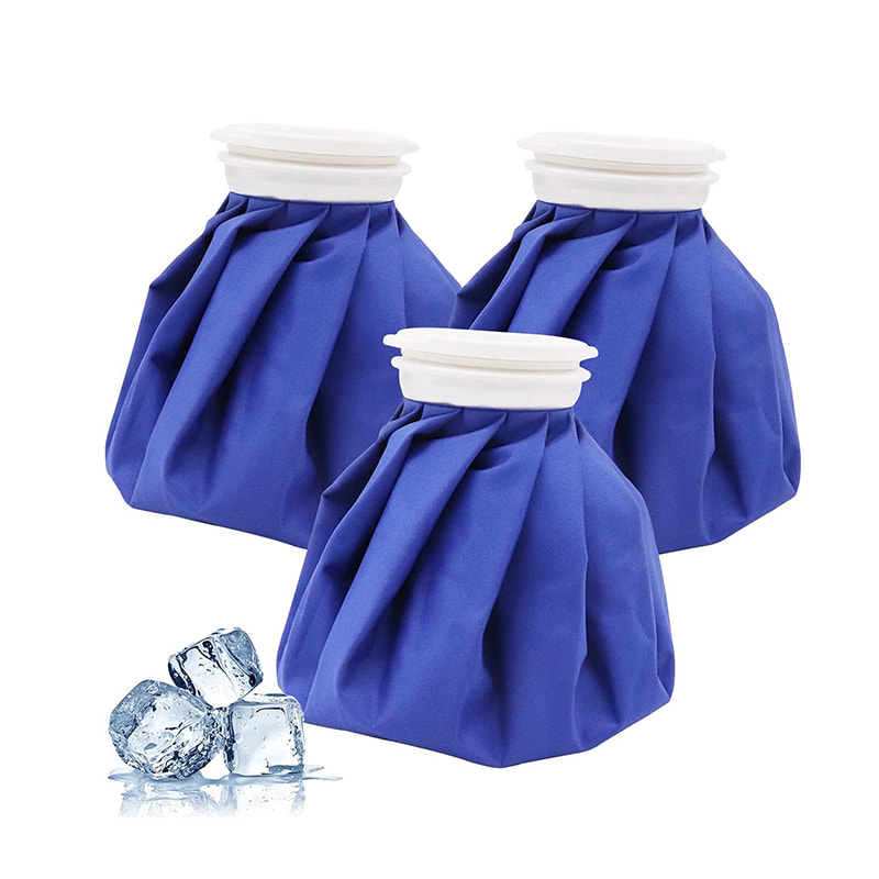 6 tums återanvändbar hemsport rund ispåse för skador 