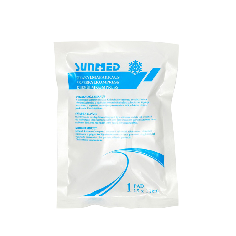 Säker engångsbehandling Instant Cold Pack för ledvärk 