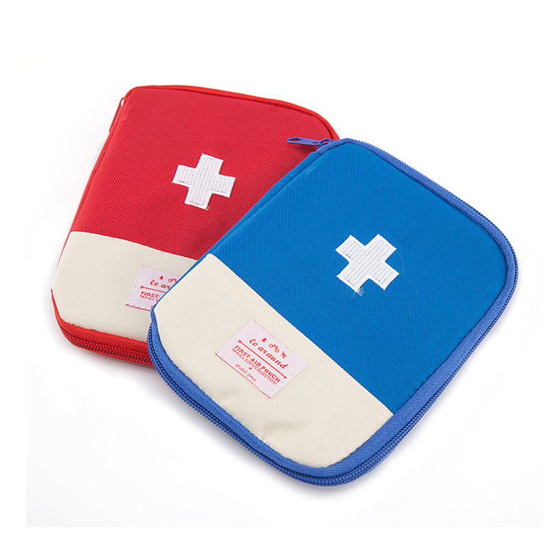 Mini Outdoor First Aid Organizer-väska för resor 