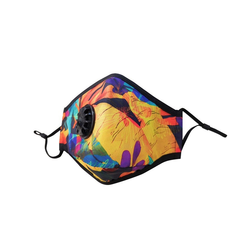 Justerbar Andningsbar Återanvändbar konstmålning bomullsmask med filter 