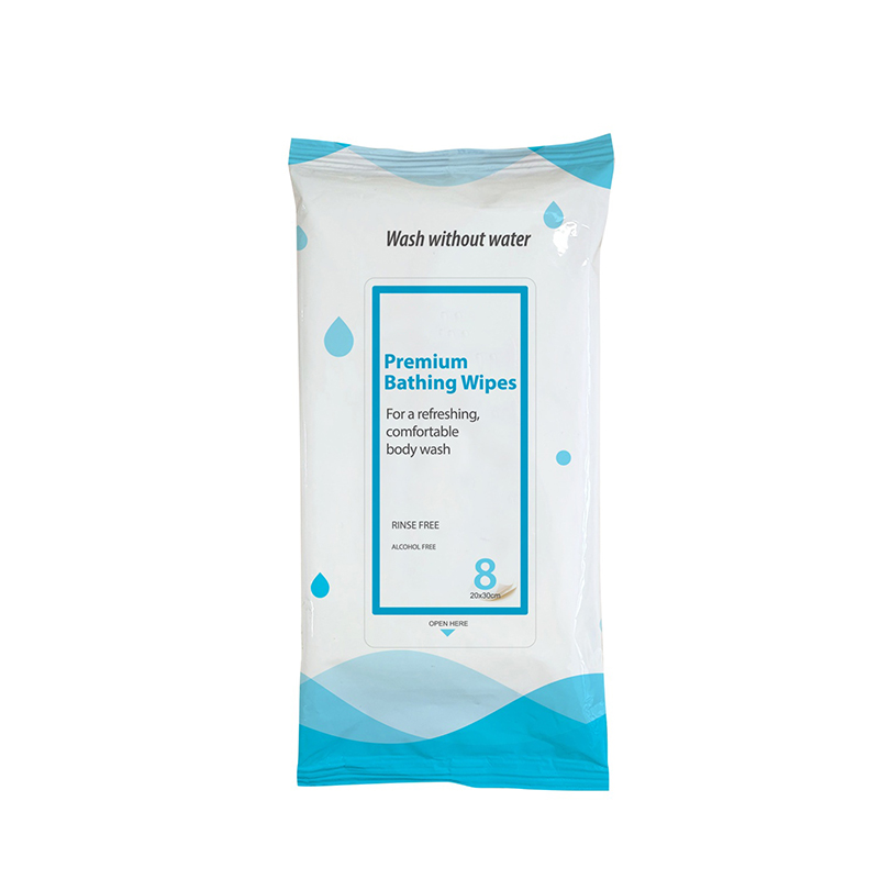 Alkoholfri Ingen sköljning Mikrovågsugn badservett för vuxna 