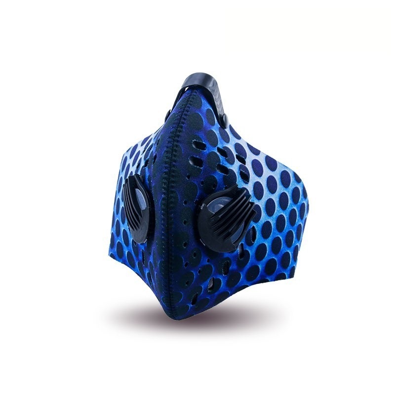 Återanvändbar andningsmask med filter för vandring 