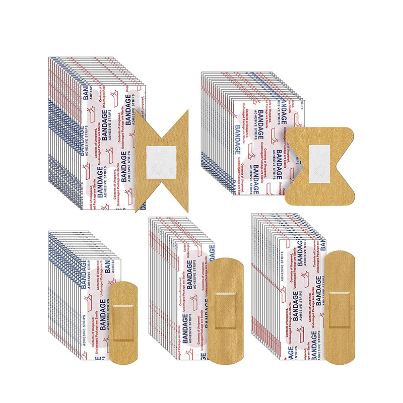 Första hjälpen flexibelt tyg självhäftande bandage för mindre repor