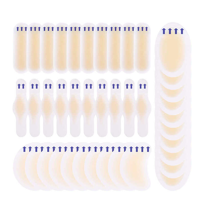 Hållbar vattentät hydrokolloid gelplåster för blister 