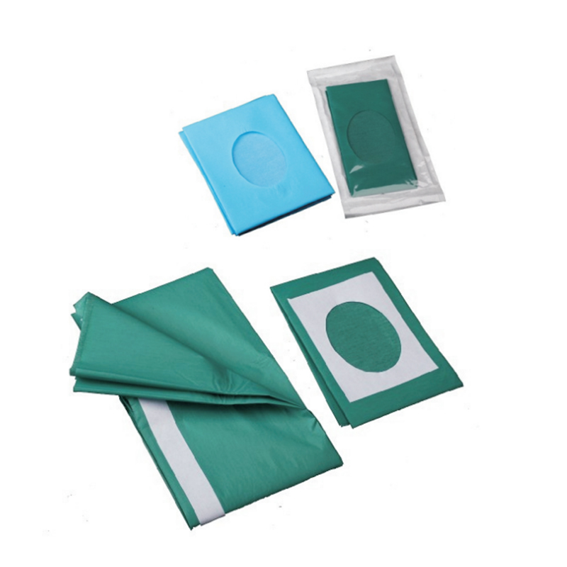 Kirurgisk drapering ovalt fenestrerad