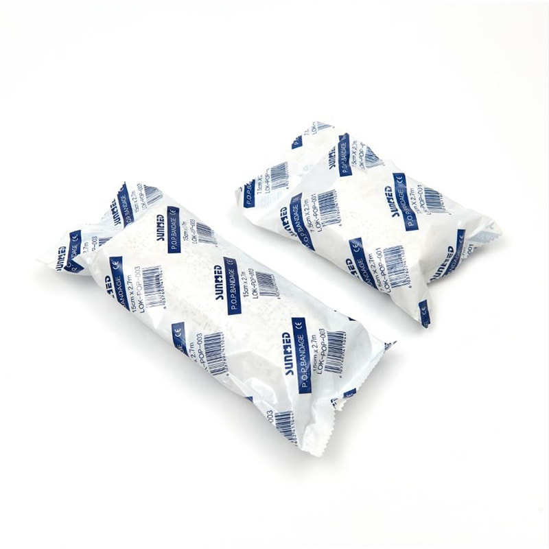 Elastiskt Crepe Pop Medical Torkat Gipsbandage