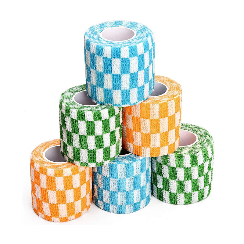 Vattentät elastisk non-woven sammanhängande bandage självhäftande bandage